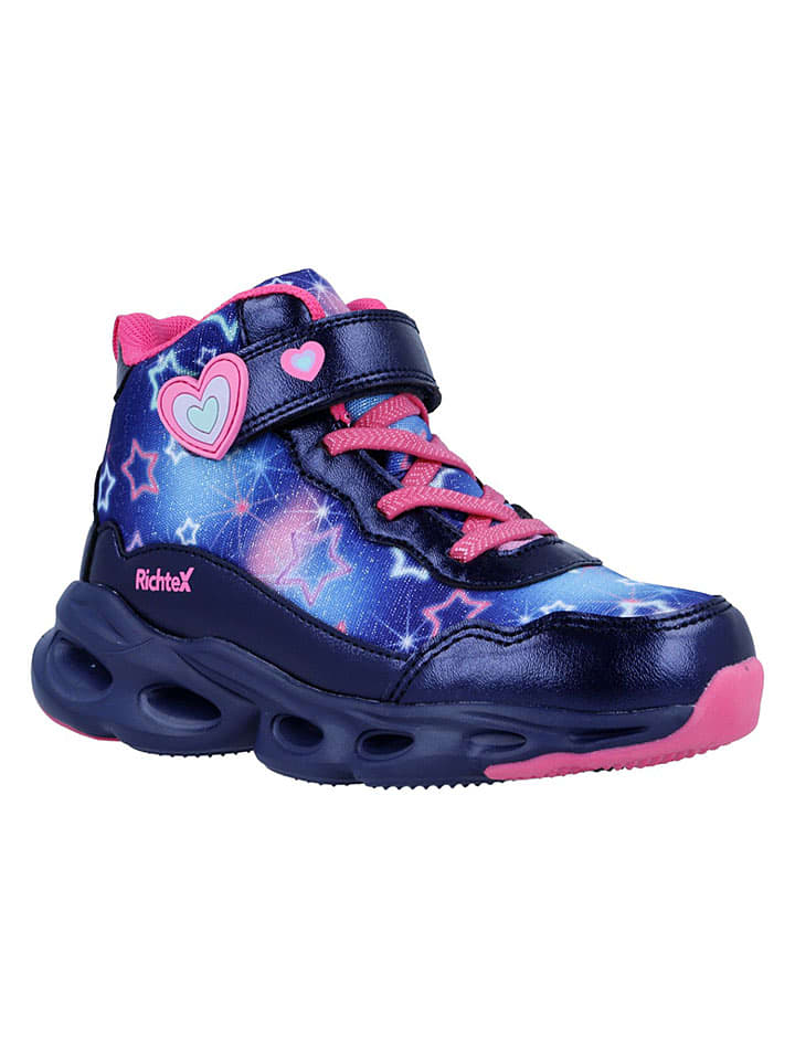 Richter Shoes Sneakers "Manu" in Dunkelblau/ Pink - 29