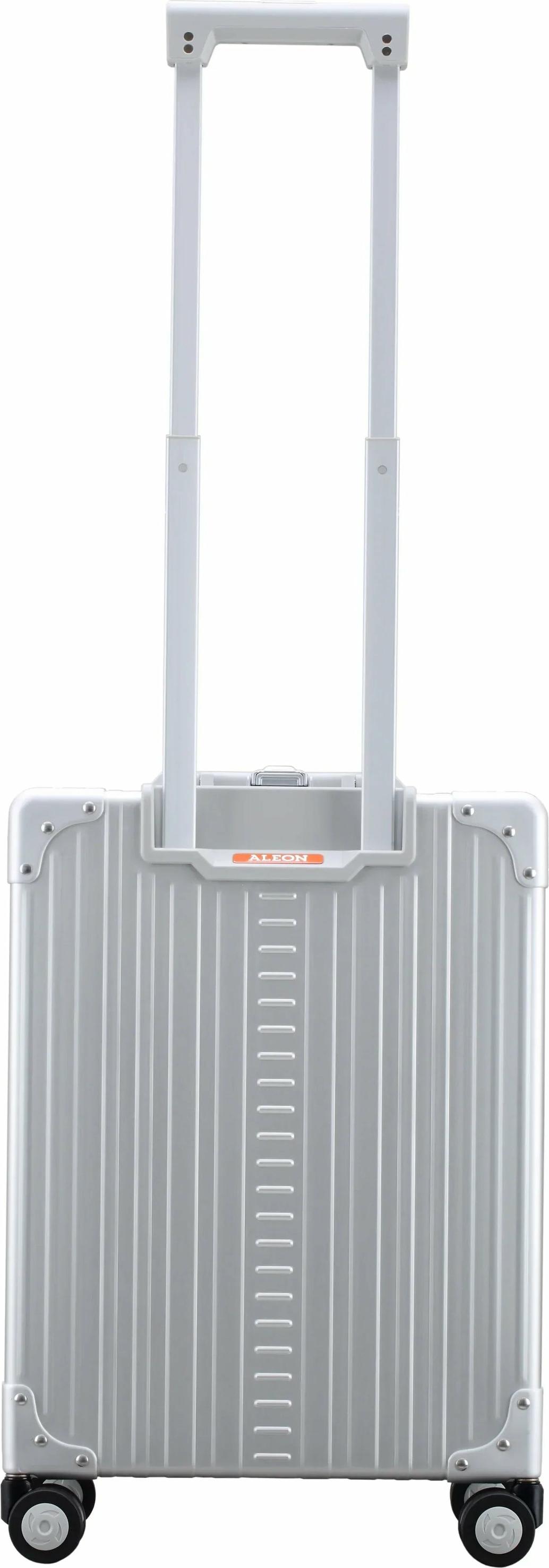 Aleon Business 4-Rollen Kabinentrolley Aluminium 55 cm