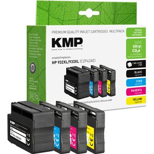 KMP kompatibel für HP 932XL 933XL Multipack  H174V Druckerpatronen für C2P42AE