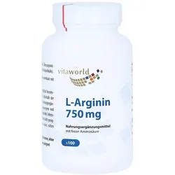 Arginin 750 mg Kapseln 100 St