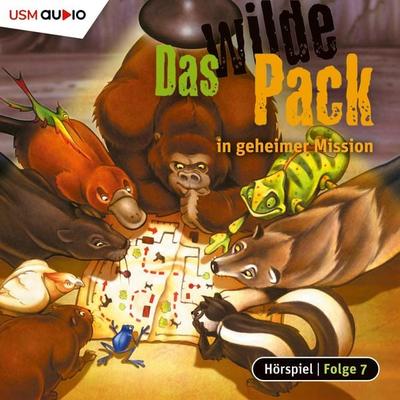 Das wilde Pack in geheimer Mission - André Marx,Boris Pfeiffer, Audio, 9783803290564