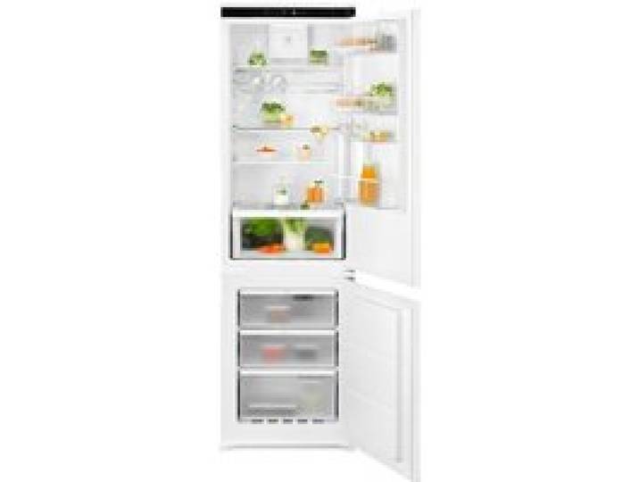 Réfrigérateur-congélateur combiné Encastrable 177.2 cm Série 700 GreenZone ELECTROLUX LNG7TE18S Blanc