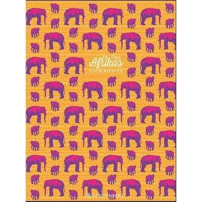 Die Tiere Afrikas Geschenkpapier-Heft Motiv Elefant