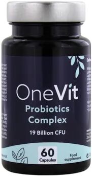 OneVit Probiotics Complex - 19 Billion CFU, 7 Strains - 60 Capsules