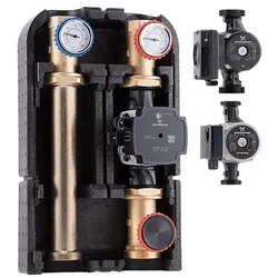 Barberi Direkte Pumpengruppe - reversibel - DN 32 - ohne Überströmventil- Anschlüsse, OHNE PUMPE G 2'' AG-G 1 1/4'' IG