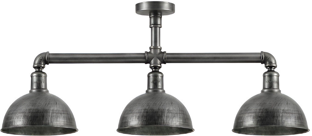 Rio Cassano 3 - Light Pendant Brushed Silver 32cm H X 81cm W X 81cm D