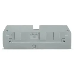 Wago 282-358 Reduzierabdeckplatte,1 mm dick,in Verbindung mit 3-Leiter-Klemmen 282-681,grau 282358  - 25 Stück