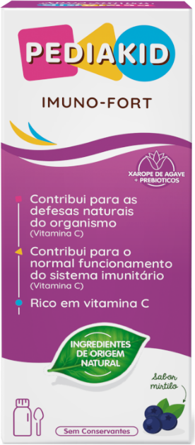 Pediakid Immuno-Fort Xarope Mirtilo 125ml