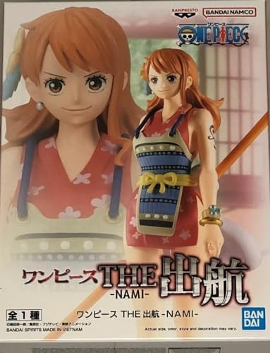 Banpresto One Piece Nami actiefiguur The Shukko, 16 cm, meerkleurig