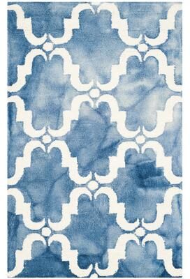 SAFAVIEH Handmade Dip Dye Teri Watercolor Vintage Boho Wool Rug
