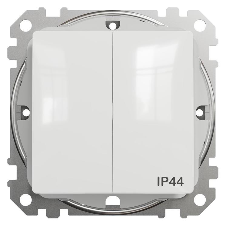 Schneider SWITCH IP44 2PL SDD211105 WHITE (SDD211105)