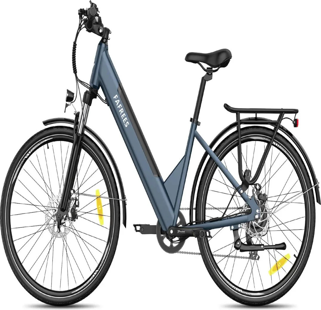 FAFREES F28 PRO E-Bike Klapprad - Motor 250W Akku 36V15Ah 55KM Reichweite - Blau Matt