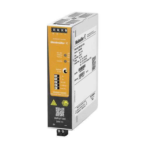 Weidmüller 2869030000 DC/DC-Wandler 12V 6A 120W Inhalt 1St.