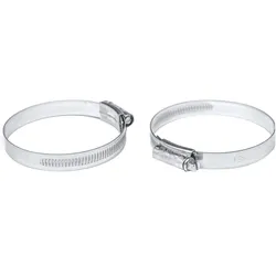 RS PRO, Zubehör Sanitärinstallation, Worm drive 304SS, 9.5 mm band w, 60-80 D