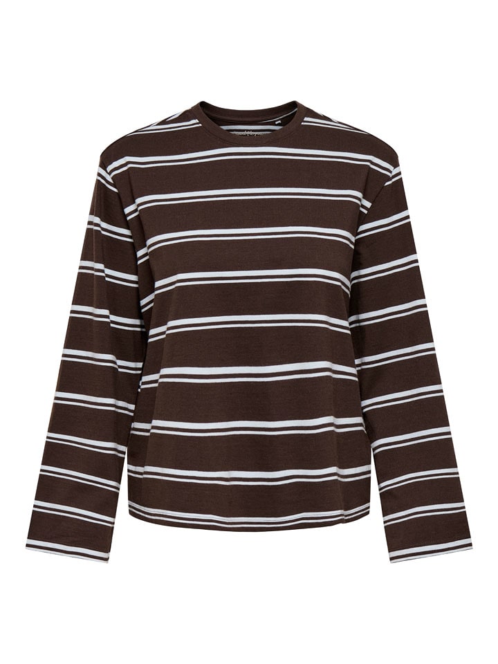 ONLY Longsleeve in Braun - L