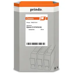 Prindo, Druckerpatrone, kompatibel mit Epson T47A1 SchwarzFoto (BK)