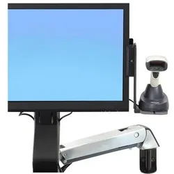 Ergotron Scanner-Regal, VESA-Anschluss (Wand, 24"), Monitor Halterung, Schwarz