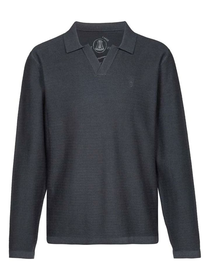 Herrlicher Longsleeve in Anthrazit - M
