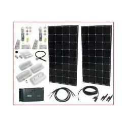 Dietz P240W_ST1 Solaranlage Sunpower 240W - Steca Regler 1515
