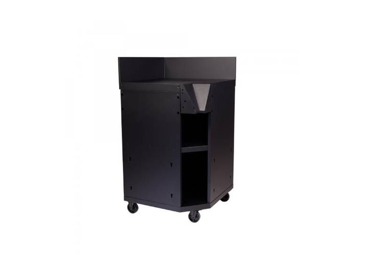 Module d'angle BURN pour bar de jardin en acier époxy – Meuble d'extérieur de jardin multifonction – Desserte de jardin