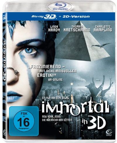 Enki Bilal - Immortal (inkl. 2D Version) [Blu-ray 3D] - Preis vom 11.10.2026 23:13:37 h
