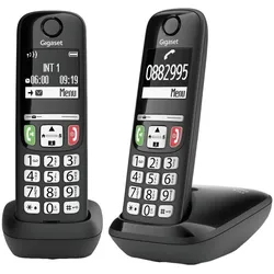 Gigaset A735 DUO ZWART, Telefon, Schwarz