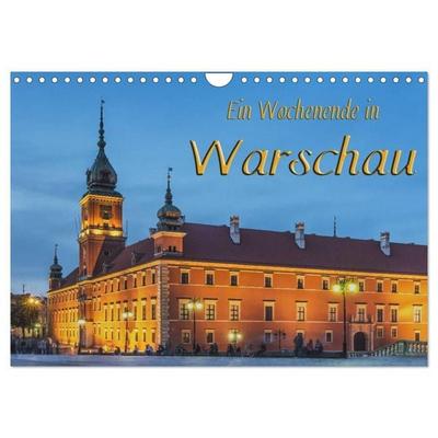 Ein Wochenende in Warschau (Wandkalender 2027 DIN A4 quer), CALVENDO Monatskalender