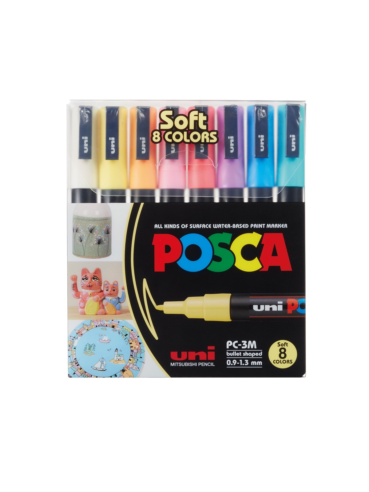 POSCA PC-1M - 8 colours