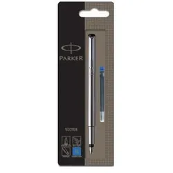 Parker Vector Füllfederhalter Kartuschenfüllsystem Edelstahl 1 Stück(e)