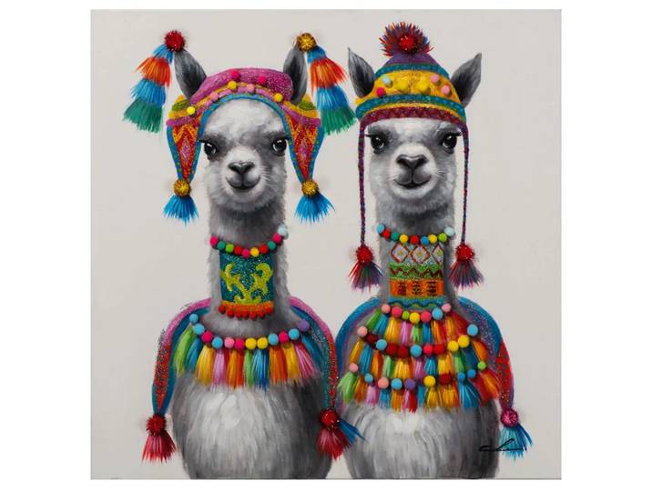 Bild 2 Lamas im Inka Stil image LAND