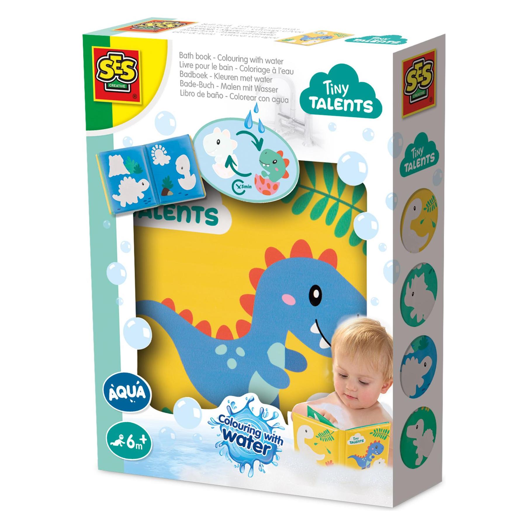 Ses Bade-Buch - Malen mit Wasser Dinos (13215)