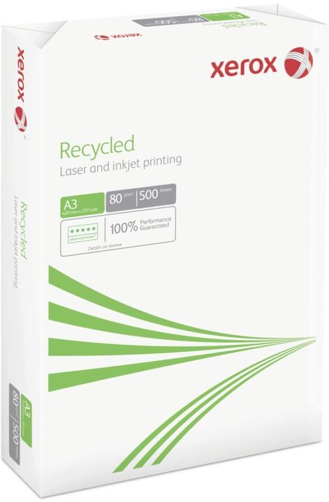 Antalis Ramette de Papier A3 80g/m² Xerox Recycled Blanc 003R91166