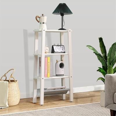 No "Ladder Shelf 4 Tier Bookshelf - 18.5""D x 7.87""W x 35.43""H"