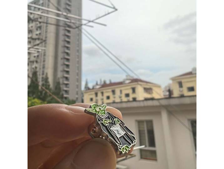 50pcs franc-maçonnerie Badge vert Souvenir métal artisanat tablier épinglettes broche maçonnerie maçons