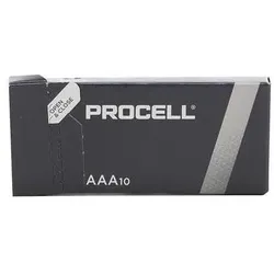 Duracell - PROCELL - ALKALI-MANGAN 1.5 V LR03 AAA - 10 St. (10 Stk., AAA), Batterien + Akkus