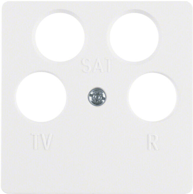 Berker Plaque centrale pws 4 trous 14841909 (14841909)