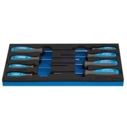 Unior, Schraubenzieher, SOS Modul, Schraubendreher-Set 964/9SOS /8 2019 A, Sale, blue SALE (Kreuzschlitz, Schlitz)