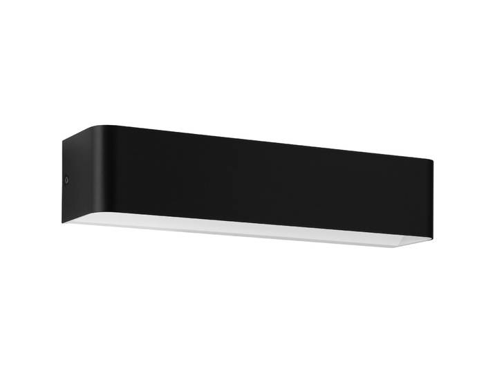 Wandlampe Sania 4 Schwarz, weiss Aluminium 1400 lm B 9 cm - Farbe: Schwarz;weiss - Wandlampe