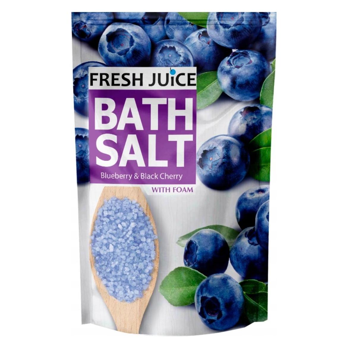 Fresh Blueberry & Black Cherry Bath Salt with Rich Minerals and Foam 500g (Badesalz, 1 g) (42602038)
