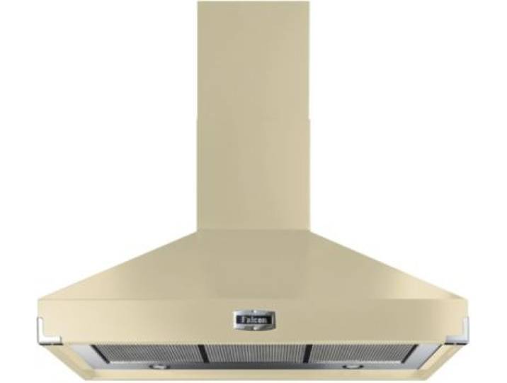 Falcon - Hotte Décorative Murale Pkr110 Sup/Ext Crem/Chrom