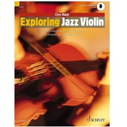 Exploring Jazz Violin, Fachbücher von Chris Haigh