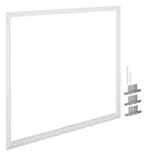 Hager FZ34B FZ34B Blendrahmen universZ 4feldig RAL9010 f.Schrankgröße 1100x1050mm Blendrahmen Metall Weiß 1St.