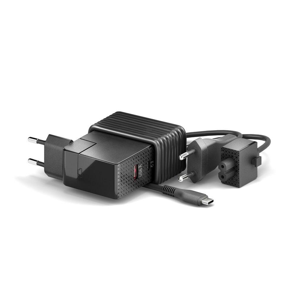 Vuelogic - USB-C & USB-A GaN Ladegerät - 3-Port - 100W PD - schwarz VL-PSU110