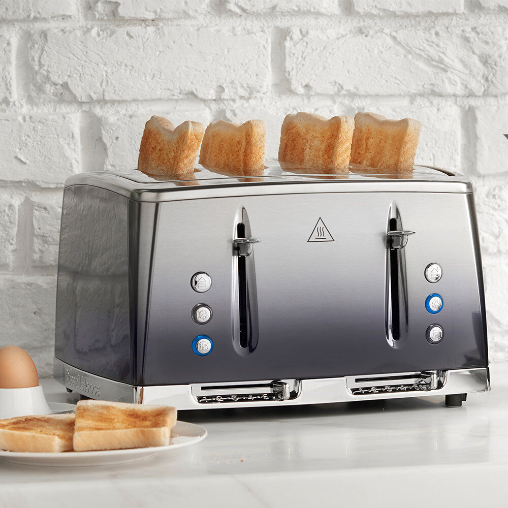 Russell Hobbs Eclipse 4 Slice Toaster Midnight Blue 4 - Slice
