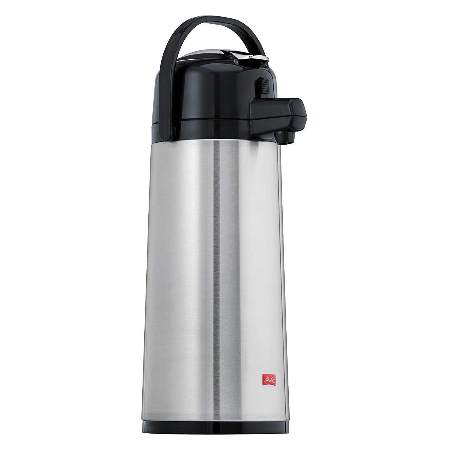 Melitta Isolierkanne 2,2l silber/schwarz (2.20 l) (16718)