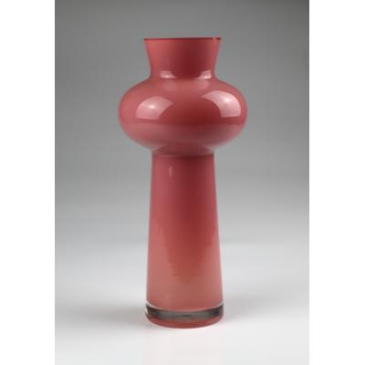 Dekovase AM DESIGN "aus Glas", pink, B:13cm H:33cm, Glas, Vasen, 2er Set, BxH: 13x33 cm