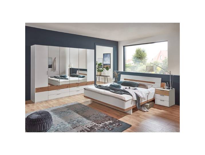 Wimex Gibraltar Schlafzimmer 3-tlg. mit Spiegel-Drehtürenschran