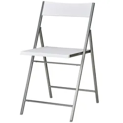 Klappstuhl  Giuseppe , weiß , Maße (cm): B: 43 H: 76,5 T: 45.0