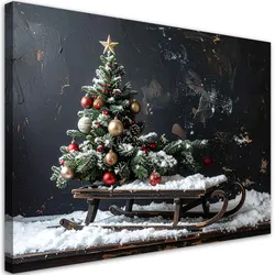 LEINWANDBILD Weihnachten 60x40cm