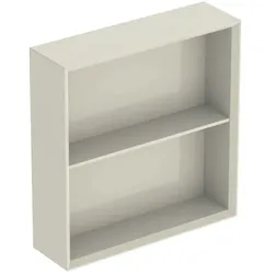 Geberit iCon Regal 502323JL1 45x46,7x13,2cm, quadratisch, sand grau/lackiert hochglänzend
